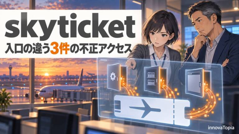 skyticketに不正アクセス、約1,464万件の顧客情報が流出 経路の異なる3件を公表 - innovaTopia