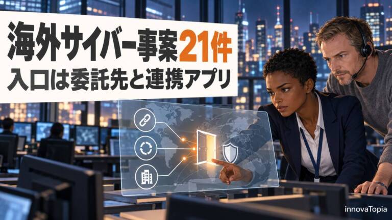 【解説】海外サイバー事案21件、委託先や連携アプリが入口に｜BAE・ConnectWise・AOMEI
