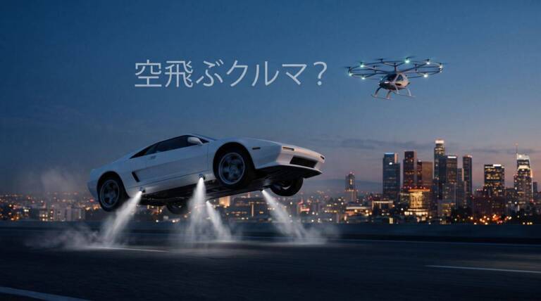 テスラ・ロードスターとeVTOL、二つの「空飛ぶクルマ」｜言葉のずれと運転席の未来