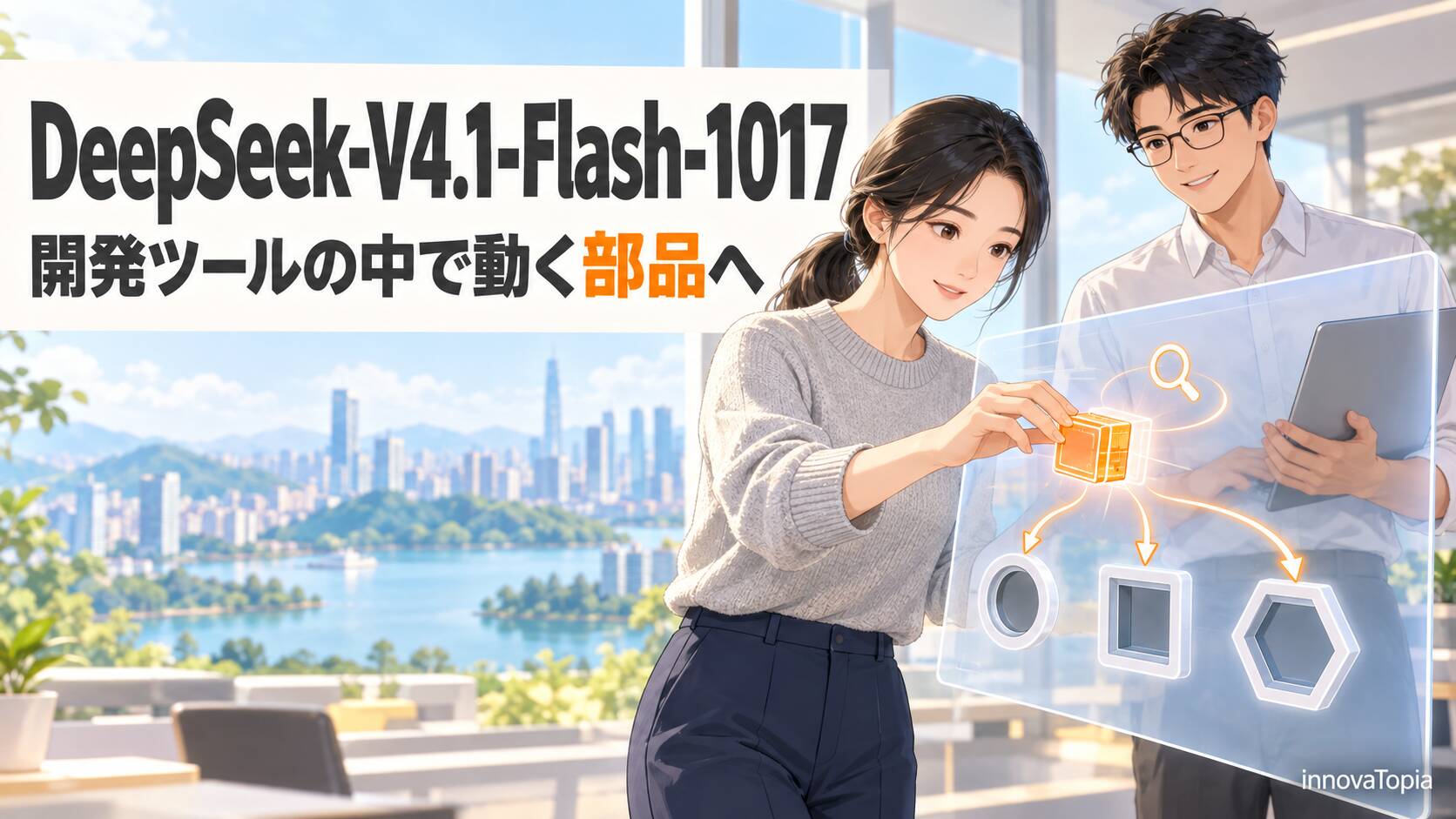 DeepSeek-V4.1-Flash-1017公開、検索APIも全ユーザーに開放 - innovaTopia
