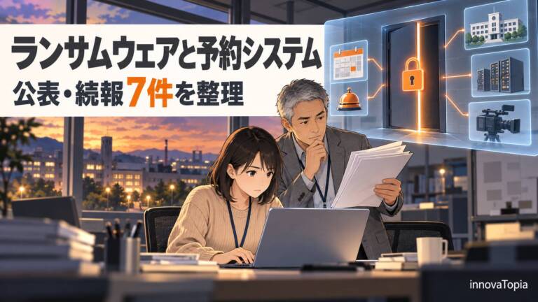 【解説】ファインズ約154万件・池上通信機・佐賀大学・八王子学園・両毛システムズなど、ランサムウェアと予約システムの公表・続報7件を整理