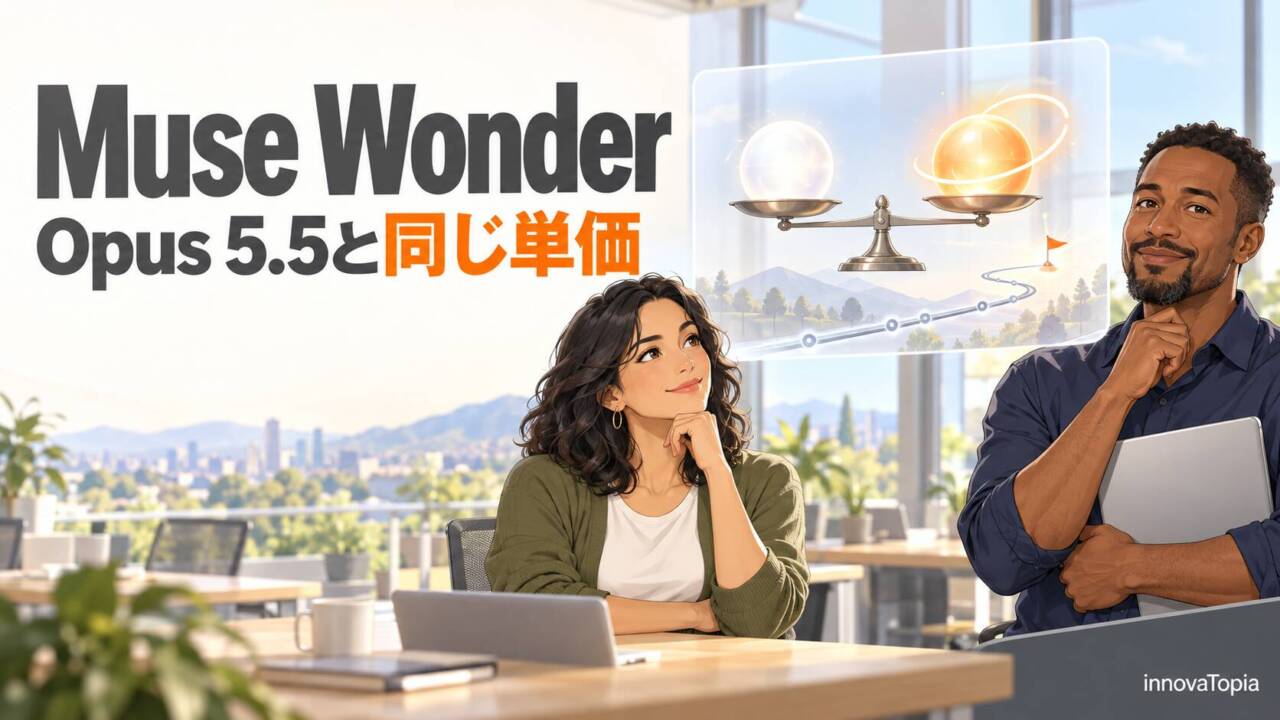 Meta「Muse Wonder」公開、Opus 5.5と同じ単価|上位版FullはMuse Code限定 - innovaTopia