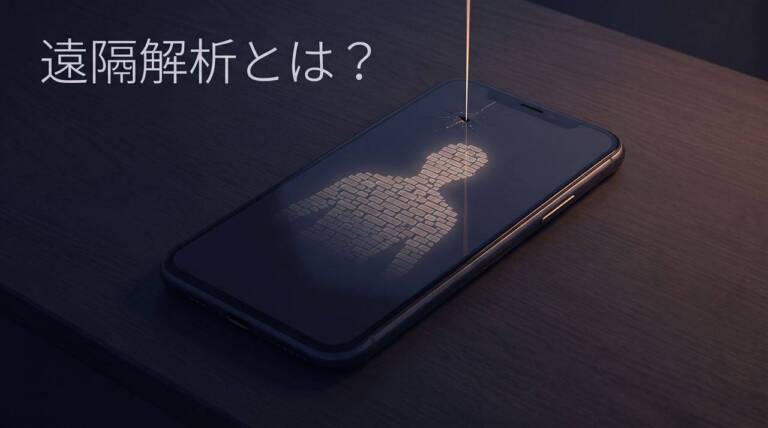トクリュウ「遠隔解析」とゴーストフォン｜警察がスマホに入るとき