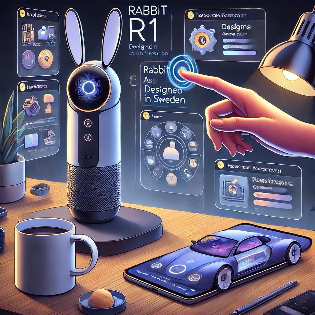Rabbit R1: 革新的なAIアシスタントが日常生活を変革、スウェーデンデザインのハンドヘルドデバイスが今春発売！