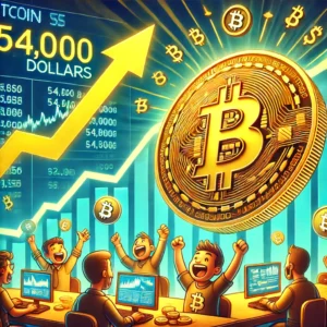ビットコイン、54,000ドル突破！2021年12月以来の高値記録 - innovaTopia - （イノベトピア）