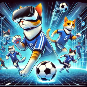猫が主役のVRサッカーゲーム「PAWBALL」、開発中！ - innovaTopia - （イノベトピア）