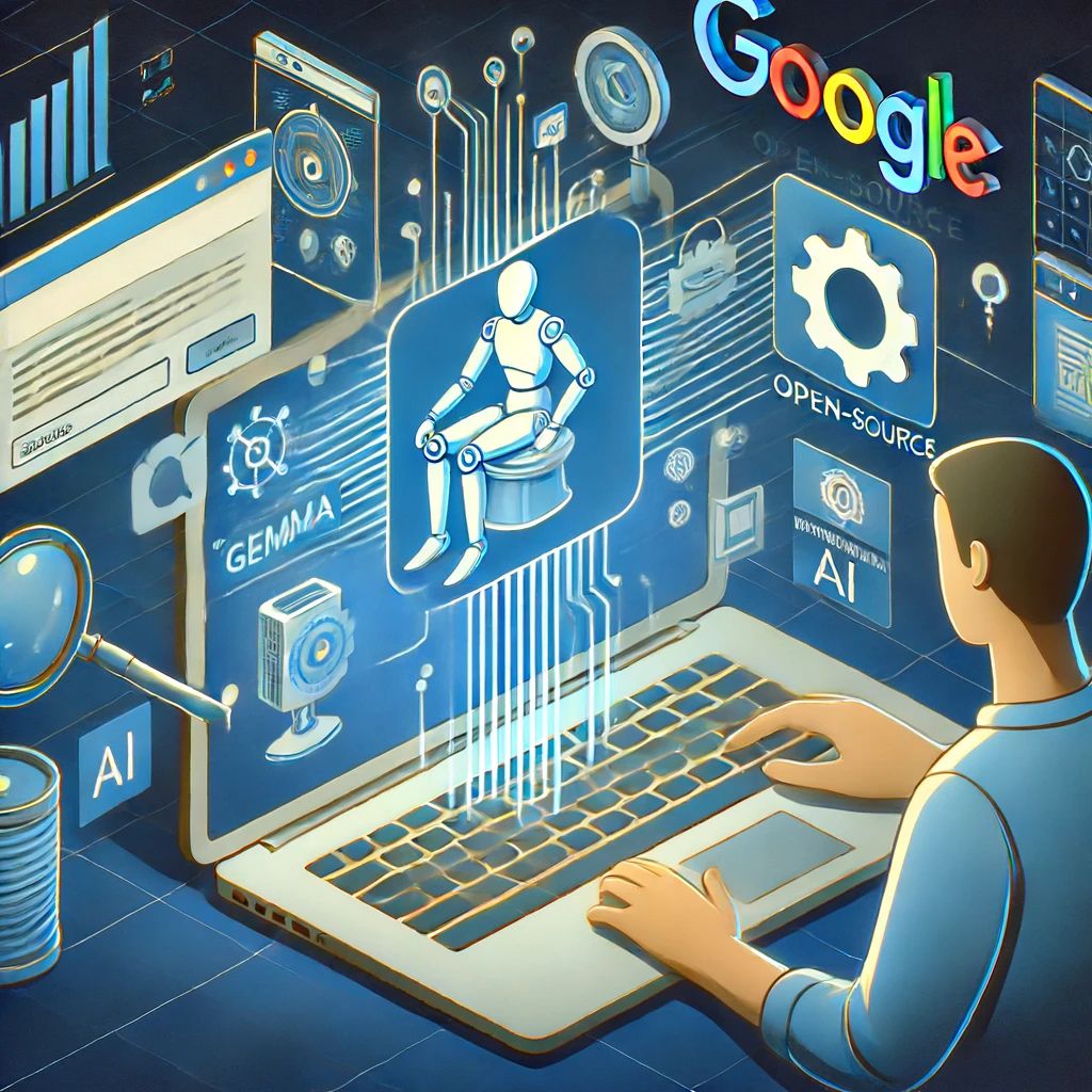 Google ノートPCでも実行できるオープンソースAI「Gemma」を発表！商用利用もＯＫ