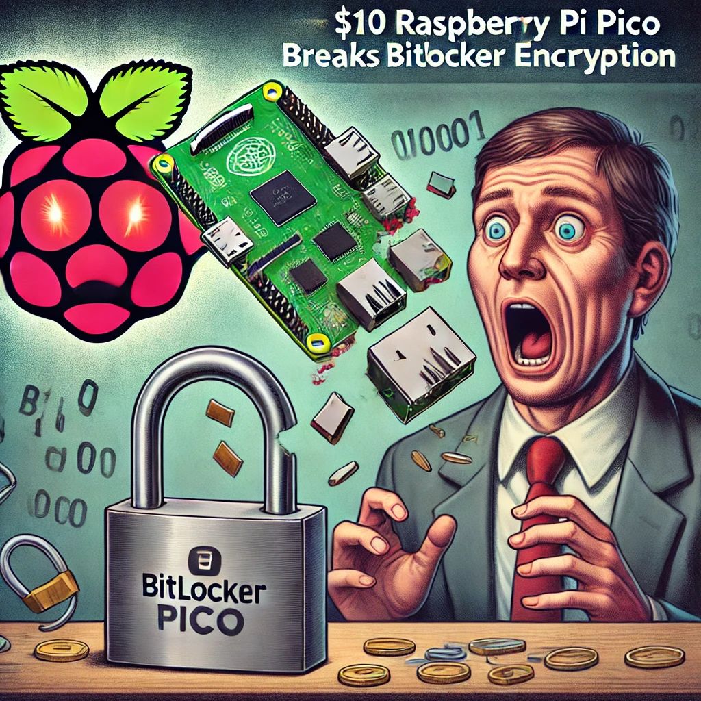10ドルのRaspberry Pi PicoがBitLockerを破る、セキュリティ界に衝撃