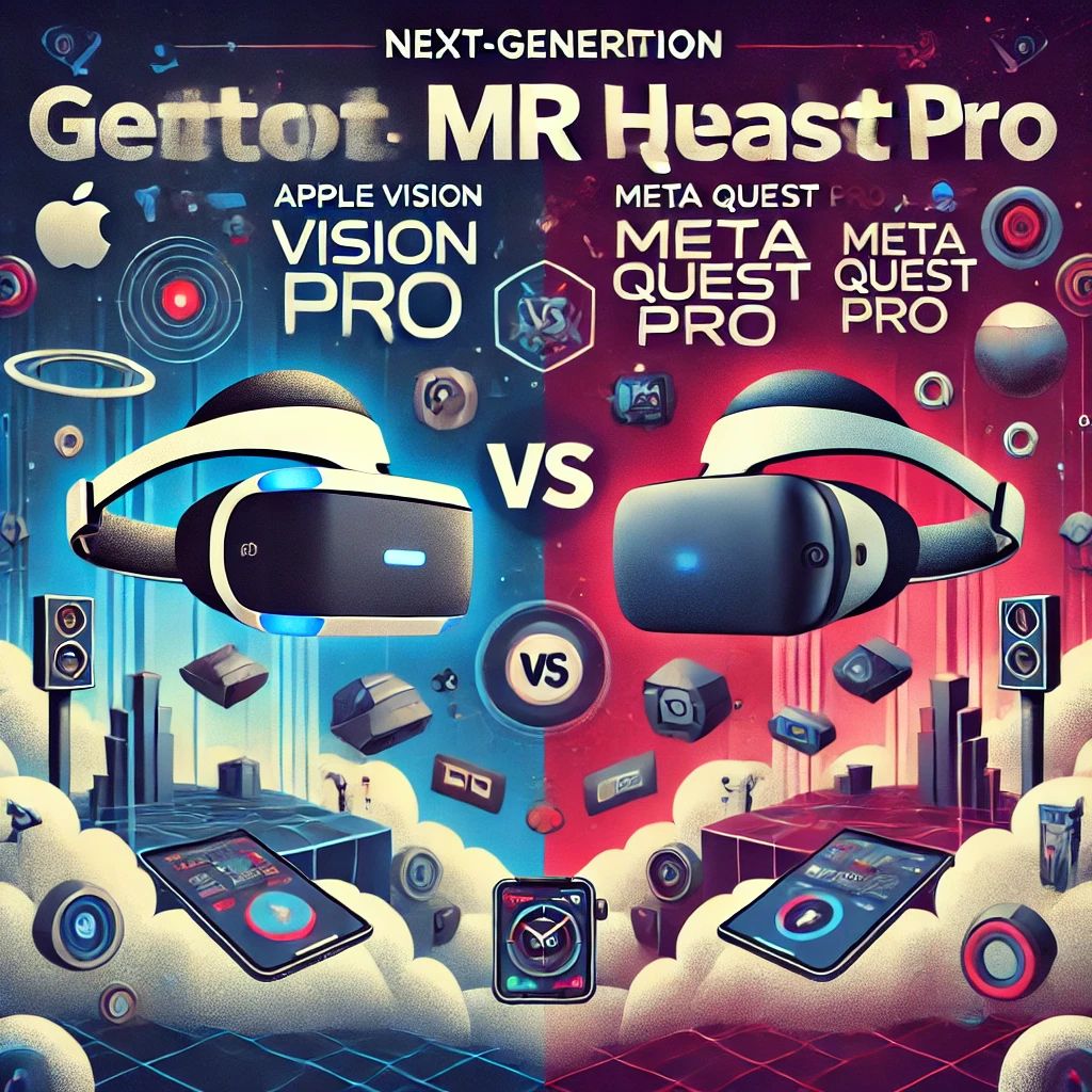 Apple Vision Pro対Meta Quest Pro: 次世代MRヘッドセットの戦いが激化