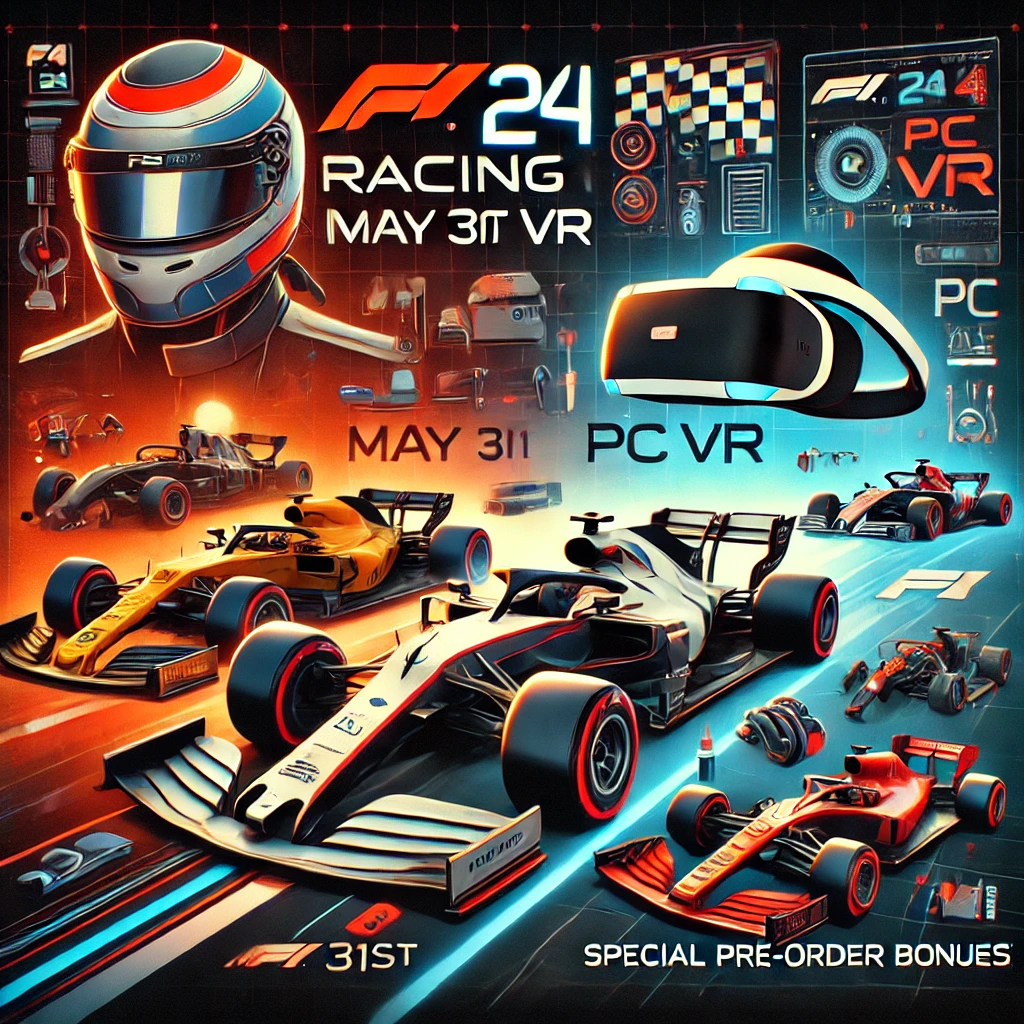 F1 24がPC VRで疾走、5月31日リリース決定！特典付き予約受付中 - innovaTopia - （イノベトピア）