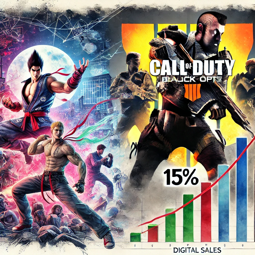 "Tekken 8が売上ランク2位に輝くもCoDに及ばず、ゲーム業界売上15%増" - innovaTopia - （イノベトピア）
