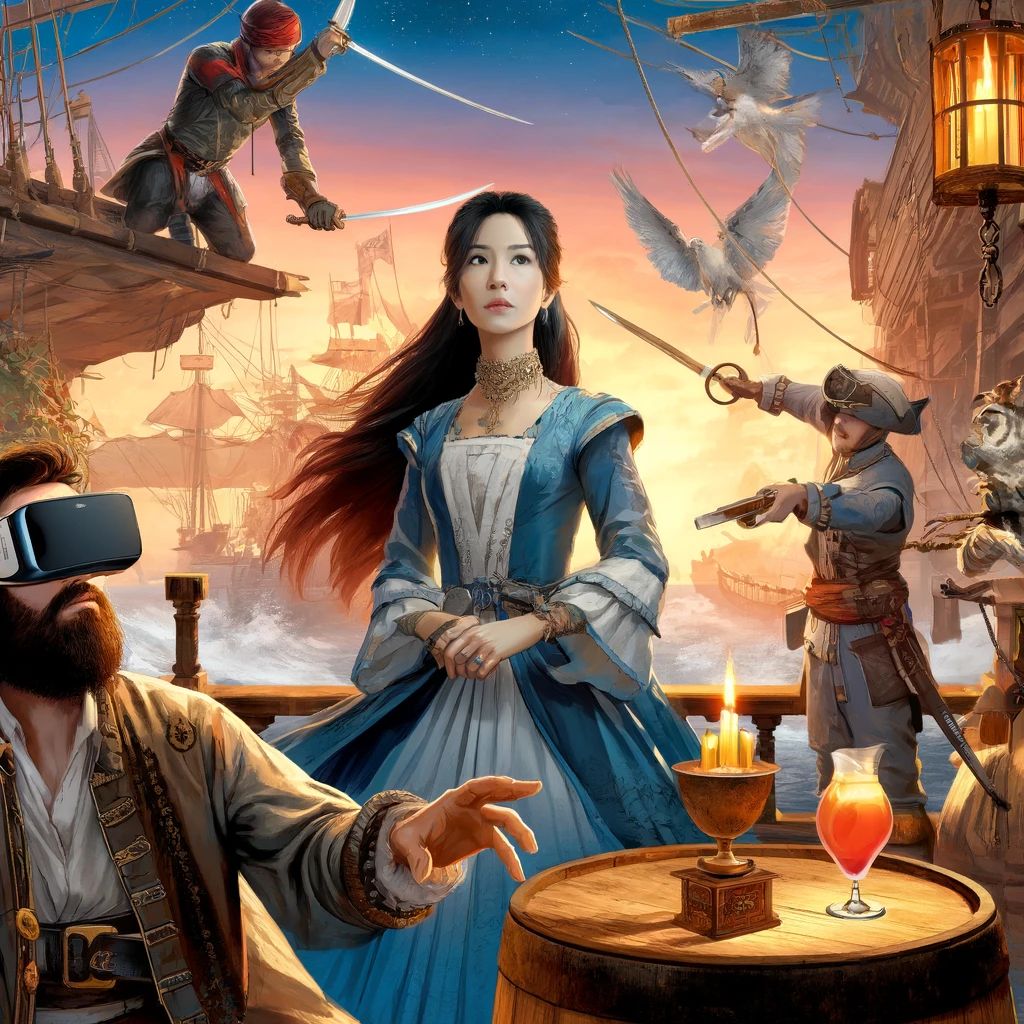 海賊女王の秘話がVRで蘇る！ルーシー・リュー主演の新作ゲーム発売