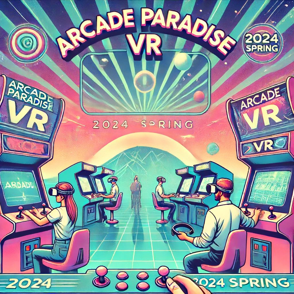 「Arcade Paradise VR」2024年春、Questでの発売決定！- 時代を超えたアーケード経営体験がVRで蘇る