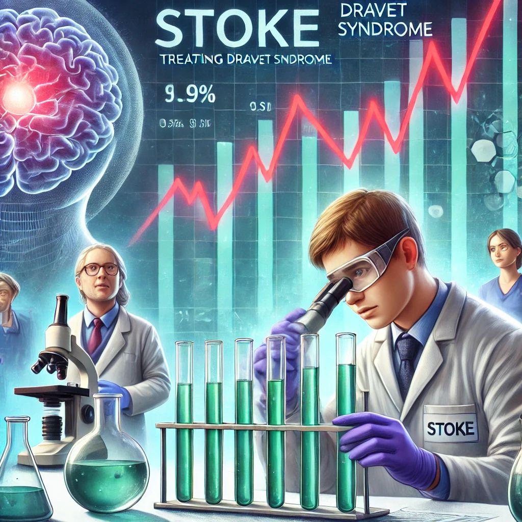 Dravet症候群治療薬が発作減少と認知改善を実現、Stoke株価急騰
