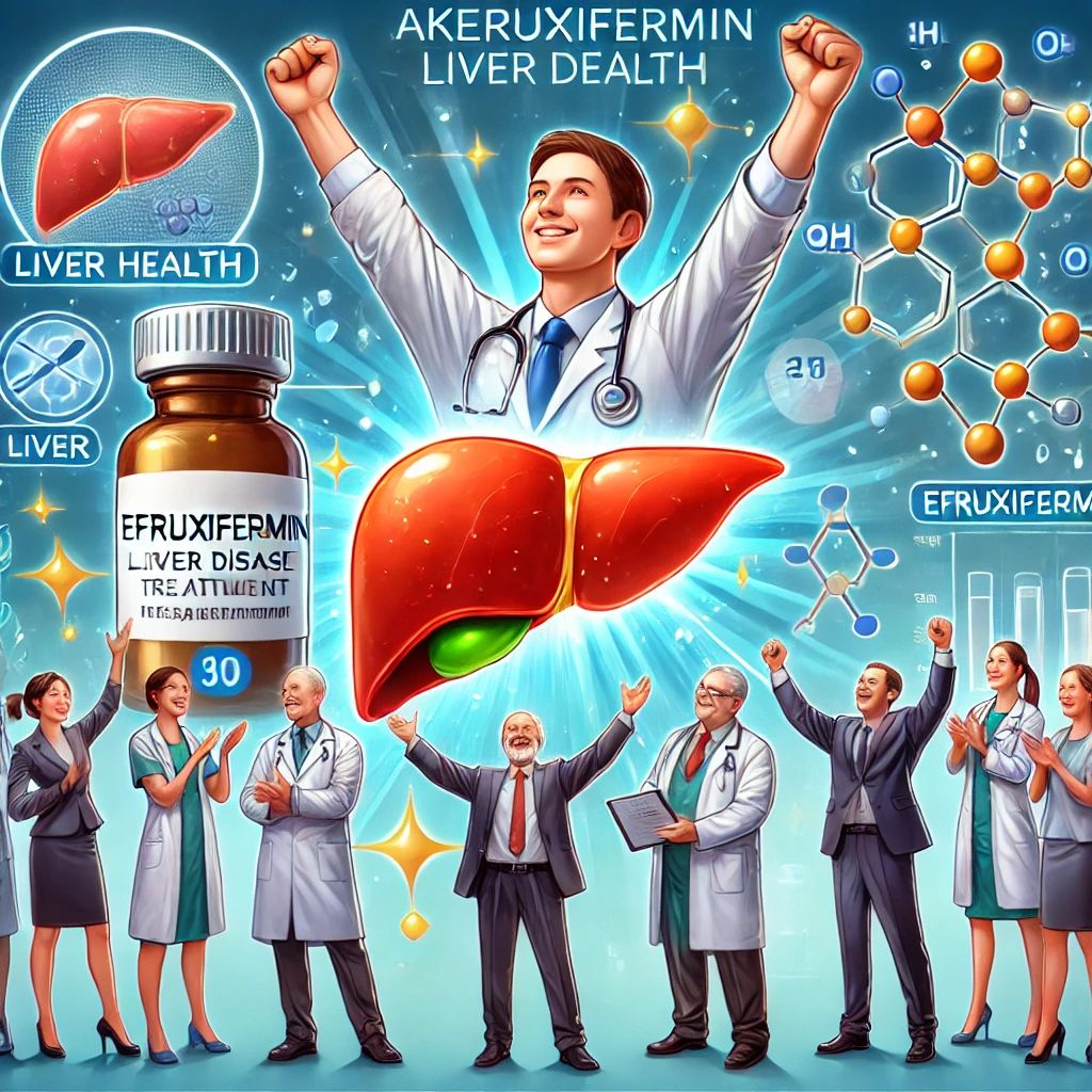 肝臓病治療の新たな希望、Akero Therapeuticsのefruxiferminが示す顕著な改善効果