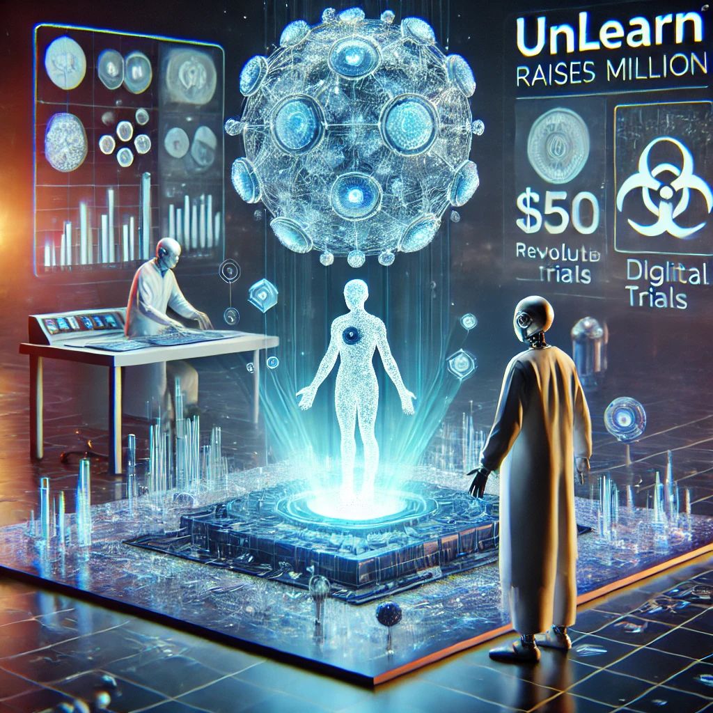 Unlearnが臨床試験革新へ、デジタルツイン技術で5000万ドル調達