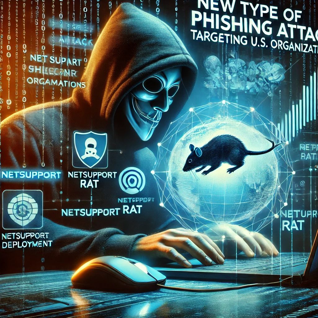 米国組織を狙う新型フィッシング攻撃、NetSupport RAT展開の脅威拡大
