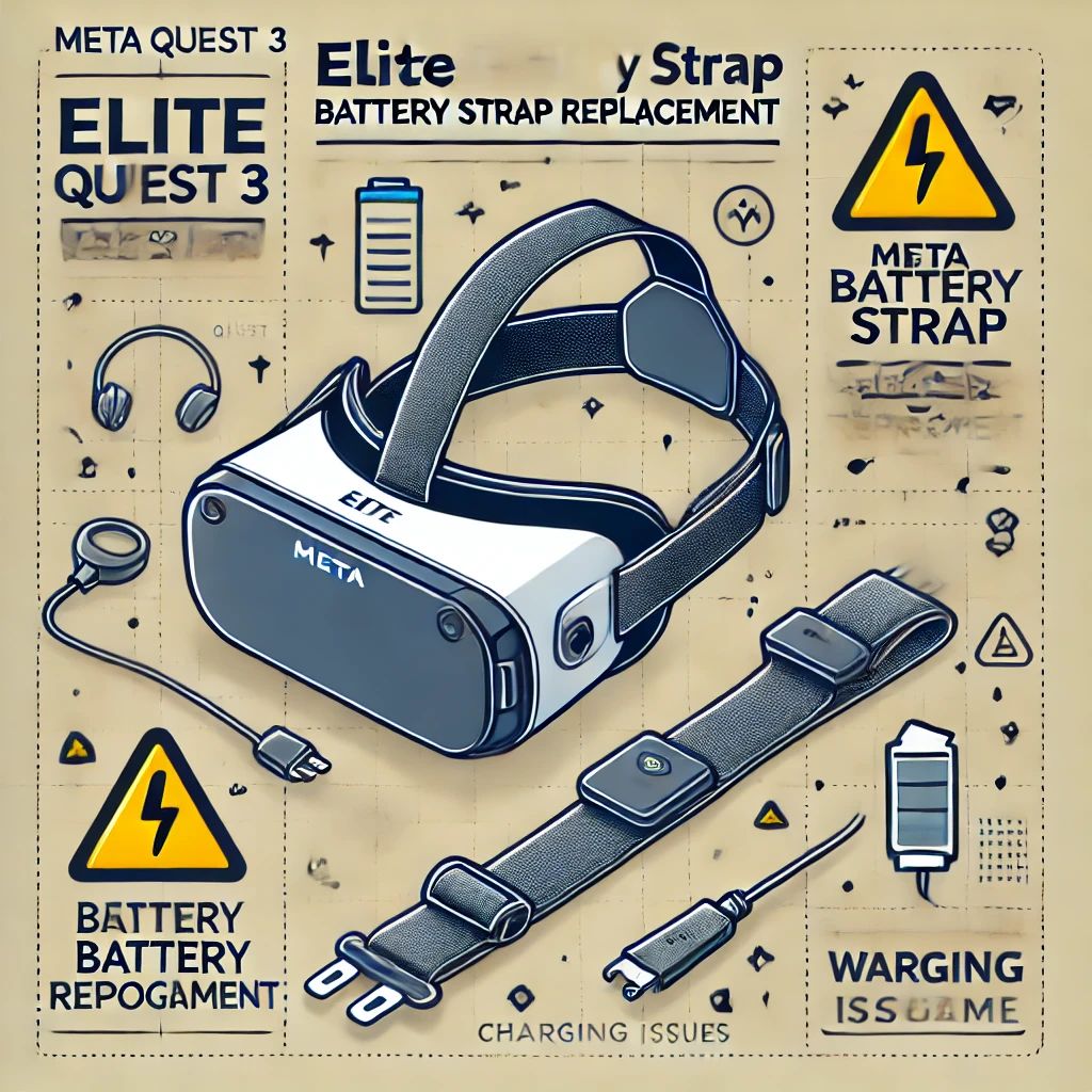 Meta、Quest 3用Elite Battery Strapの充電不良で交換プログラム実施