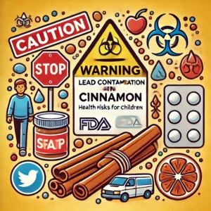 FDA、鉛汚染シナモンの廃棄を呼びかけ – 子供の健康リスクに警鐘