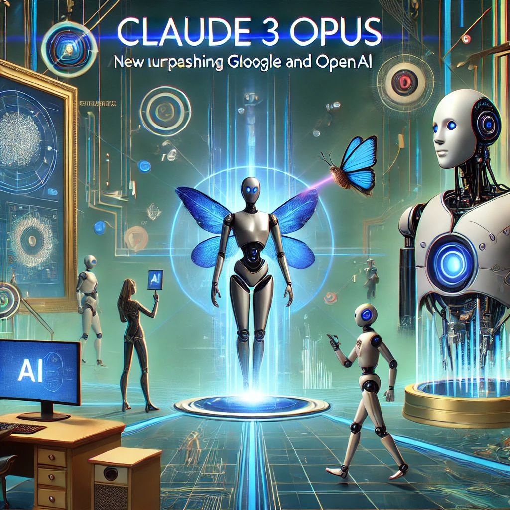 Claude 3 Opus、GoogleとOpenAIを凌駕する新チャットボット登場！