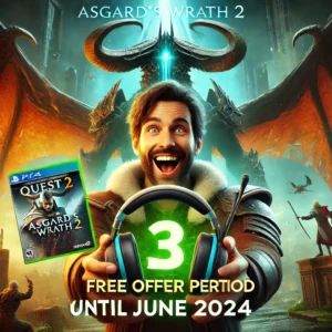 Quest 3購入者に朗報！「Asgard’s Wrath 2」無料提供期間が2024年6月まで延長