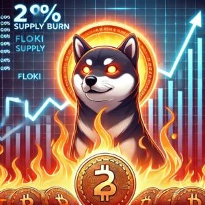 犬モチーフ仮想通貨フロキ、供給量2%焼却で価格倍増