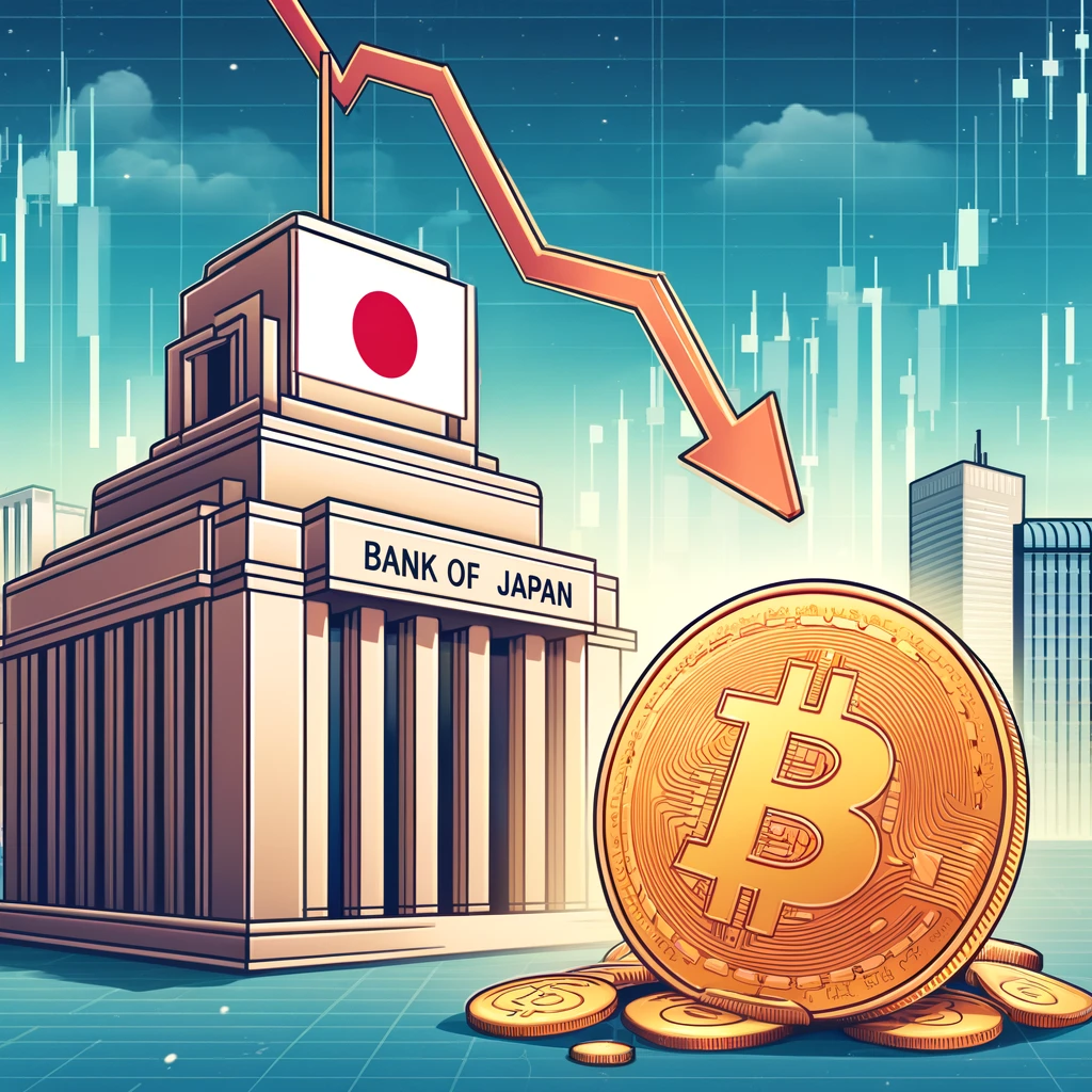 日本銀行、マイナス金利政策終了でビットコイン下落 – 金融市場に波紋 - innovaTopia - （イノベトピア）
