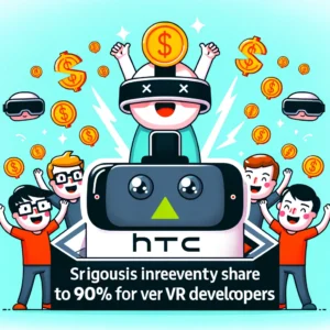 HTC、VR開発者への収益分配を90%に大幅引き上げ！ - innovaTopia - （イノベトピア）