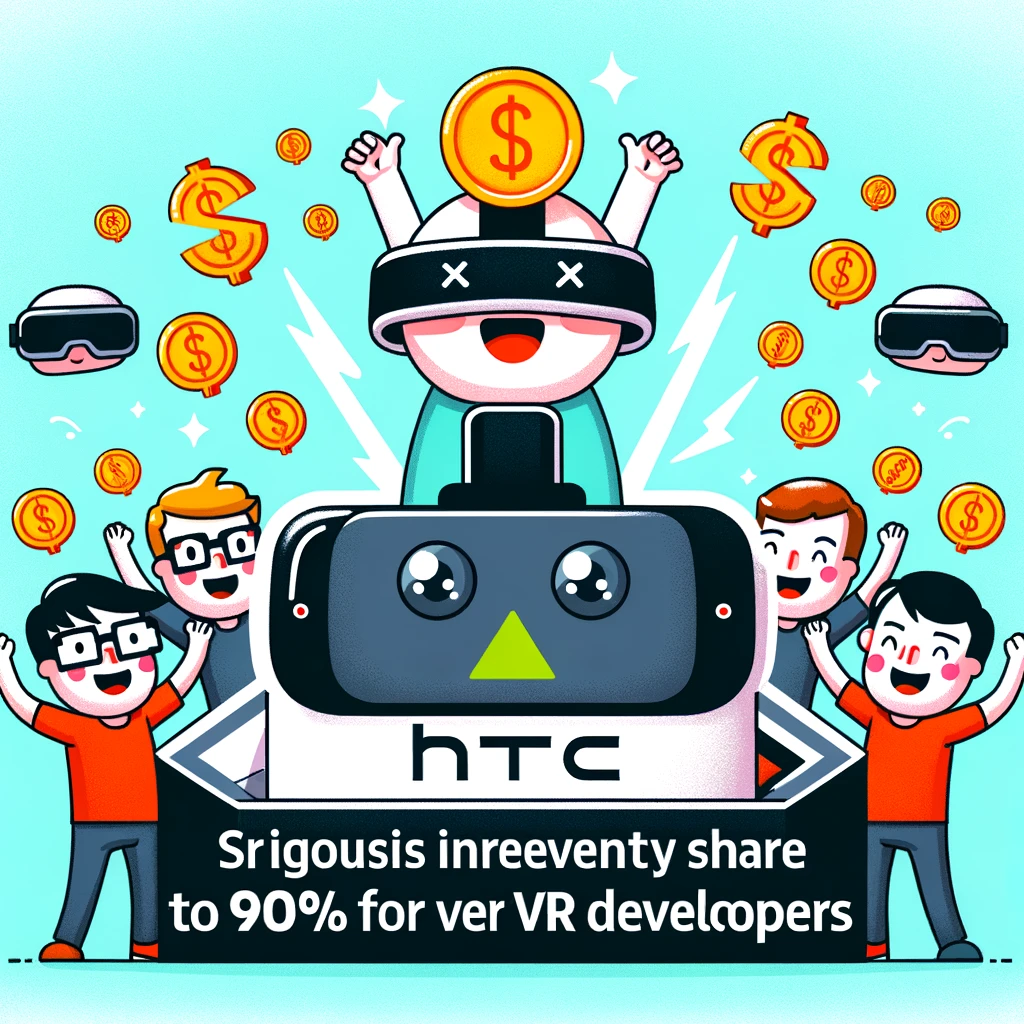 HTC、VR開発者への収益分配を90%に大幅引き上げ！ - innovaTopia - （イノベトピア）