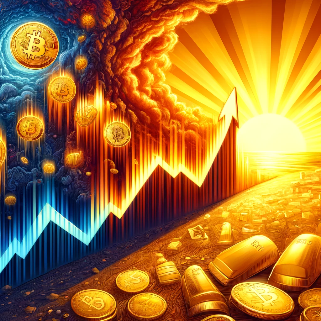中東緊張で金裏打ちデジタル資産PAXG価格急騰、ビットコインは下落 - innovaTopia - （イノベトピア）