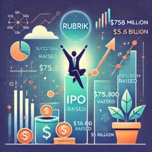 Rubrikが期待を超えるIPOで7億5200万ドル調達、企業価値56億ドルに