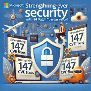 Microsoft、過去最高の147CVE修正でセキュリティ強化 – Patch Tuesday記録更新
