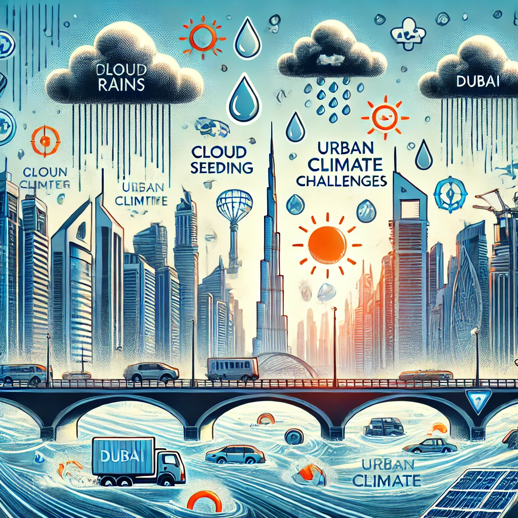 ドバイ豪雨の真相：クラウドシーディング非難の裏に隠された都市と気候の課題 - innovaTopia - （イノベトピア）