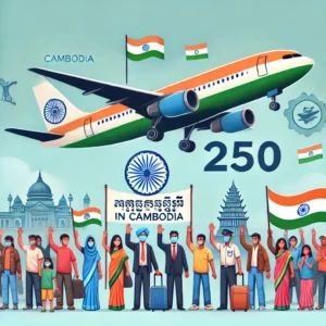 インド市民、カンボジアでの詐欺雇用から救出へ – 250人帰国成功
