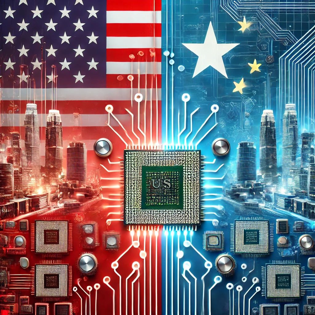 アメリカ、中国の半導体技術競争で先行 – 商務長官が強調