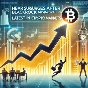 BlackRock関連誤報後のHBAR急騰と暗号資産市場の最新動向 - innovaTopia - （イノベトピア）