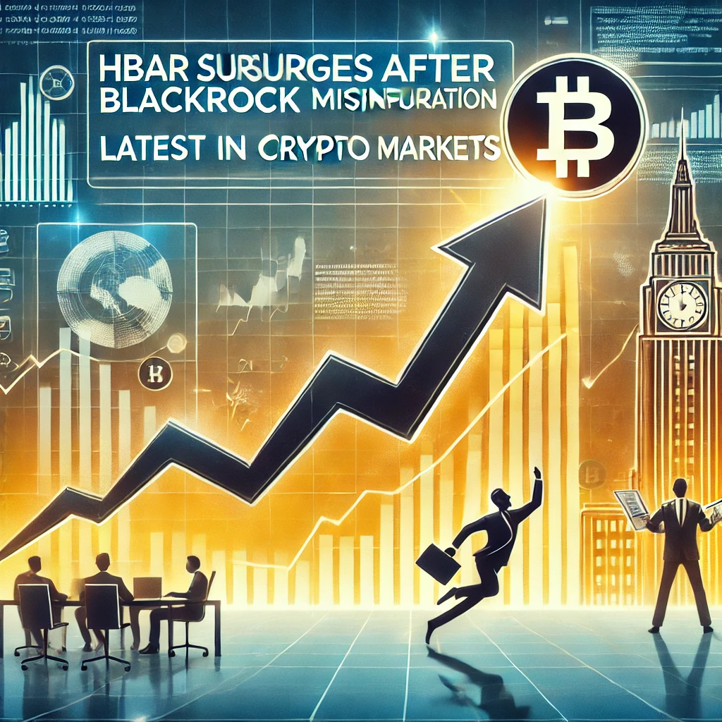 BlackRock関連誤報後のHBAR急騰と暗号資産市場の最新動向 - innovaTopia - （イノベトピア）