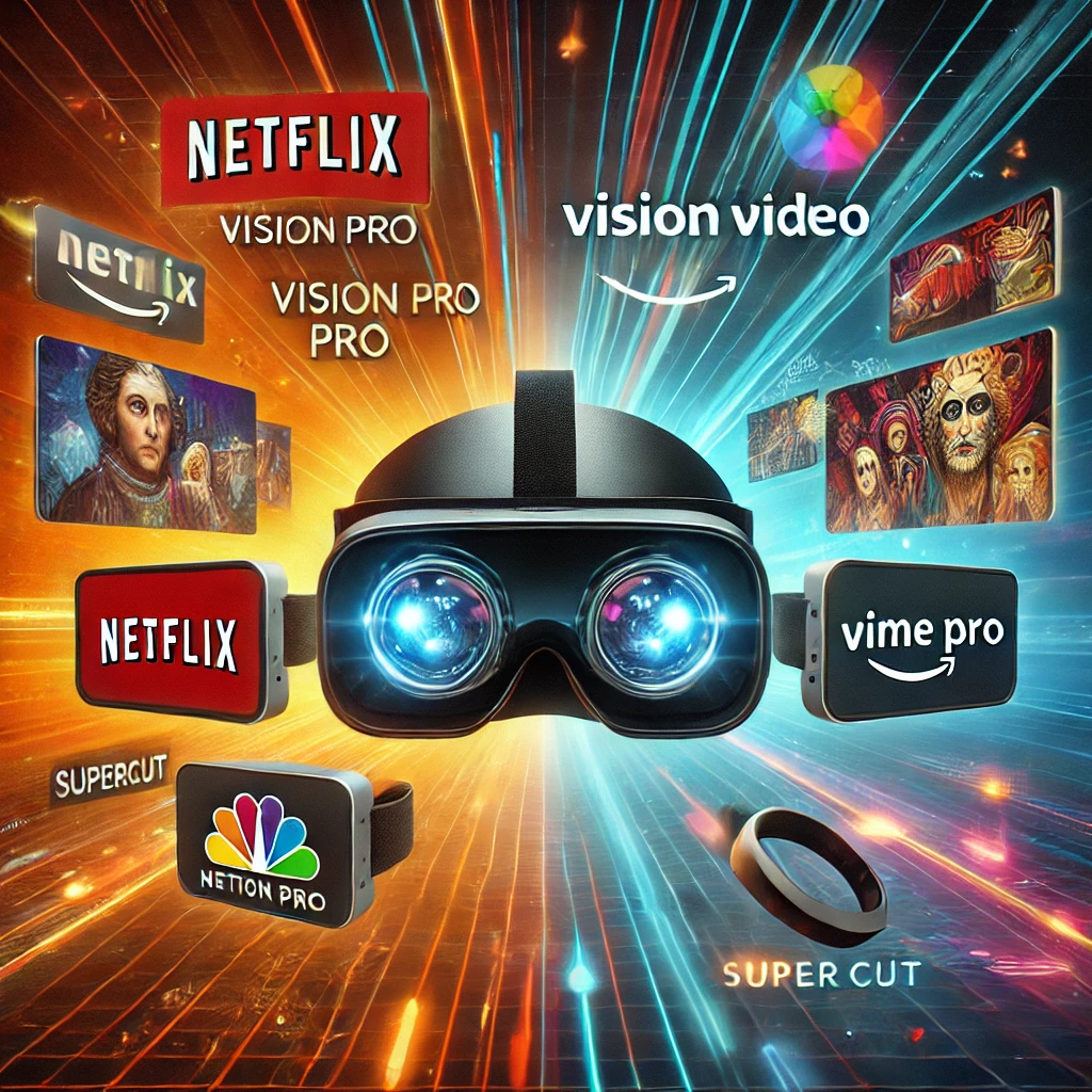 「Supercut登場: NetflixとPrime VideoをVision Proで楽しむ新アプローチ」 - innovaTopia - （イノベトピア）