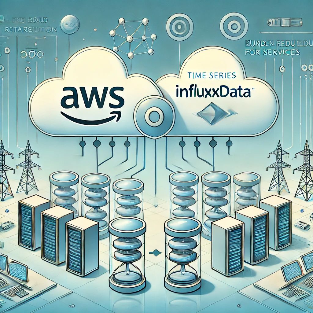 AWSとInfluxDataが時系列データベースサービスで提携、開発者の負担軽減へ
