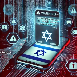 イラン支援ハッキンググループ、イスラエル市民に警告メッセージ大量送信 - innovaTopia - （イノベトピア）