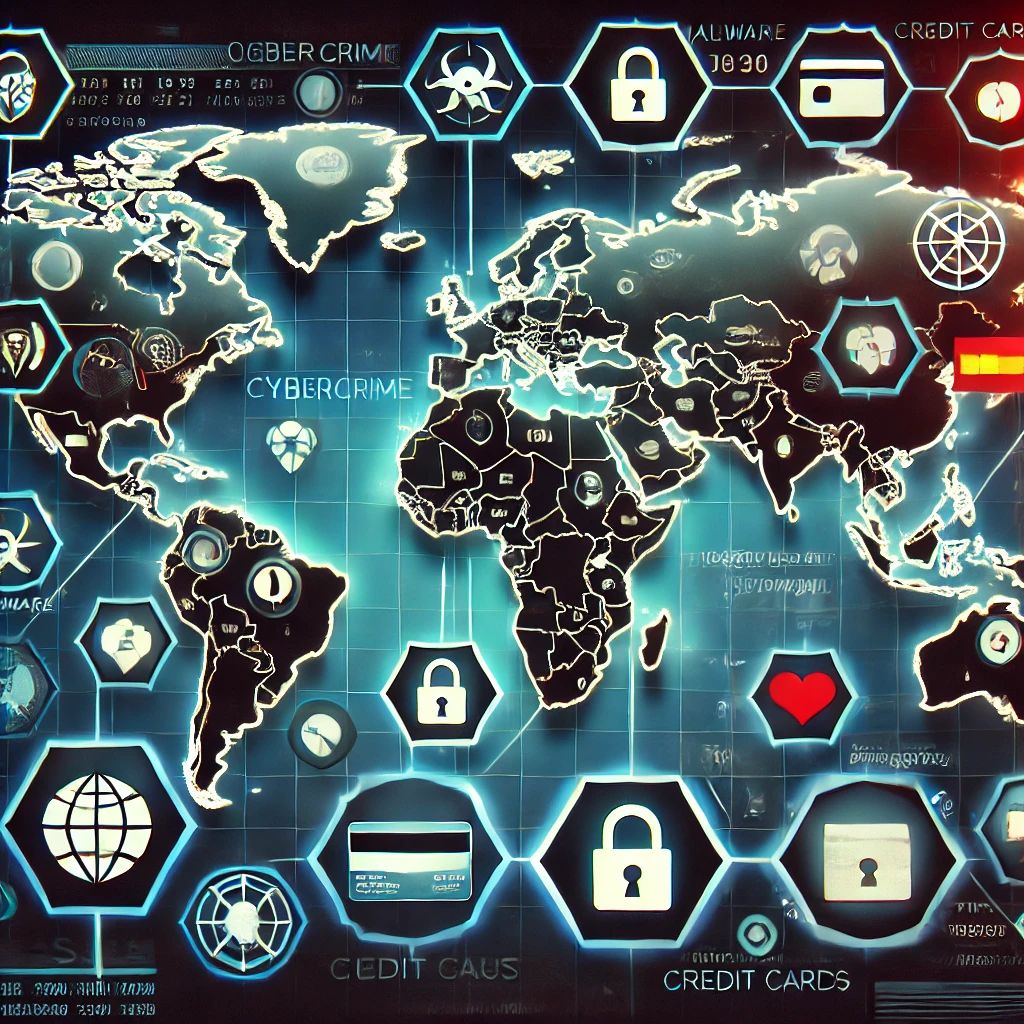 サイバー犯罪の世界地図：主要国ランクと特化分野の明らかに