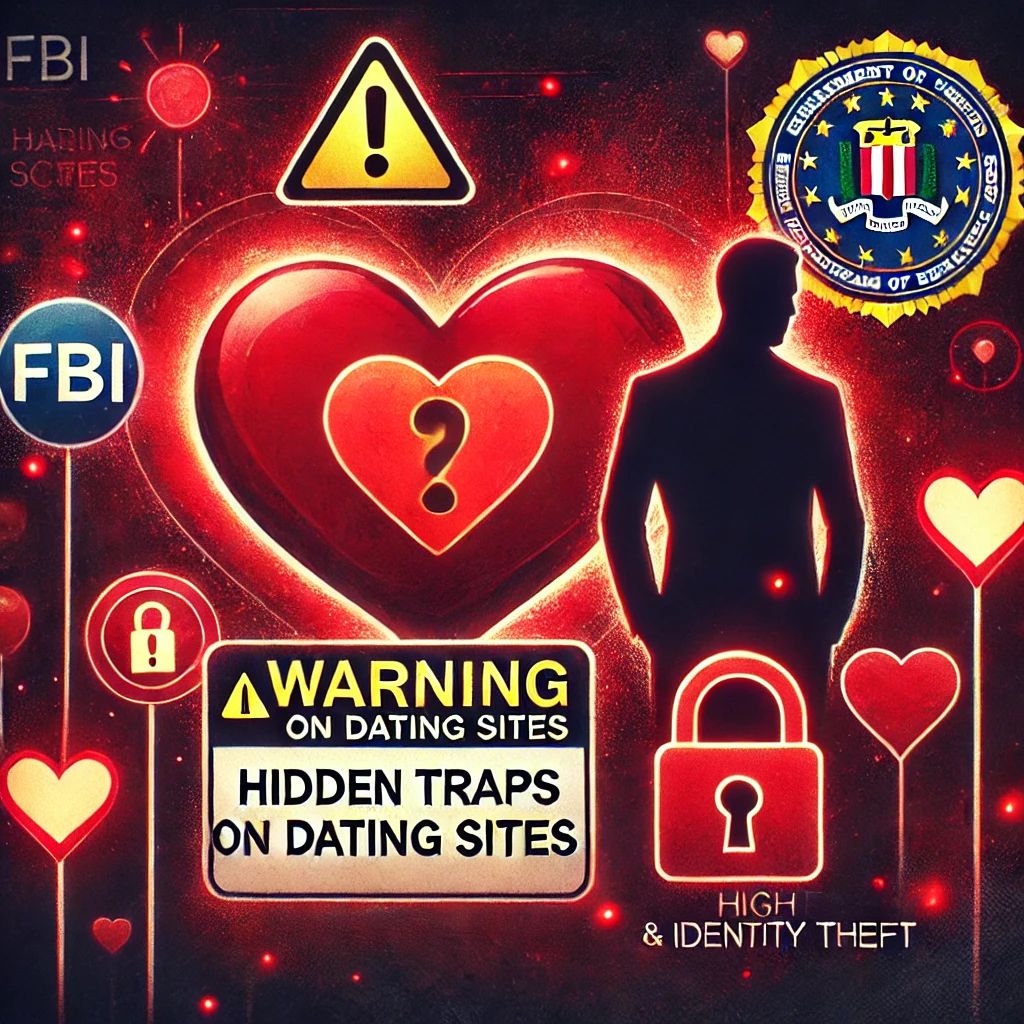FBI警告: デートサイト詐欺に潜む高額請求と個人情報盗難の罠