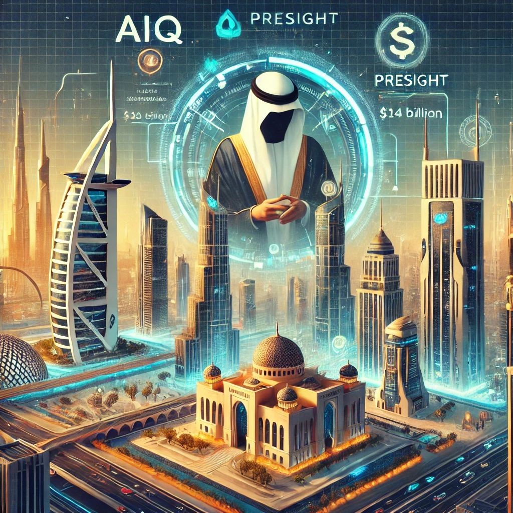 アブダビのPresight、AIQの過半数株式を購入し評価額14億ドルに
