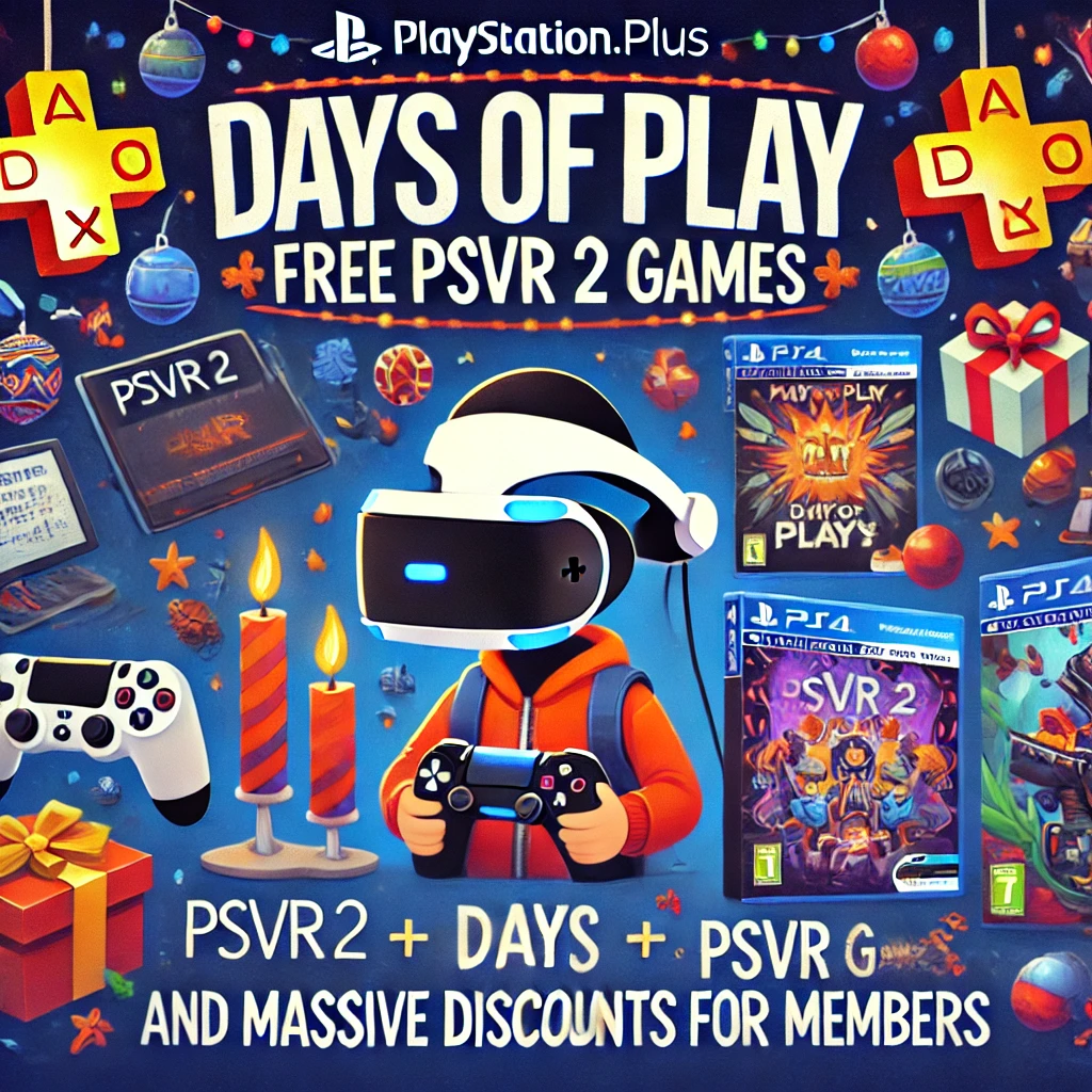 PlayStation Plus会員限定: 無料PSVR 2ゲームと大幅割引の「Days of Play」発表! - innovaTopia - （イノベトピア）