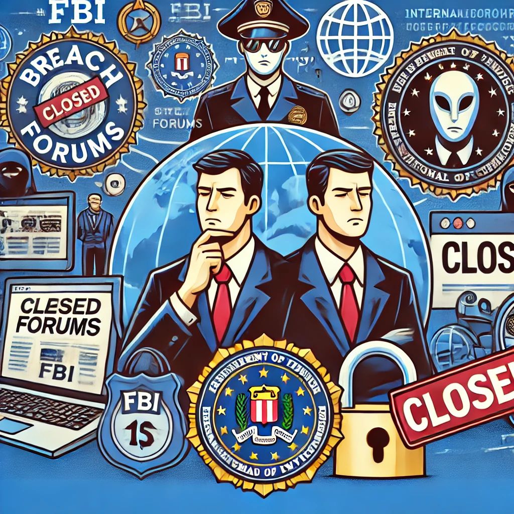 FBIがサイバー犯罪の巣窟BreachForumsを閉鎖、国際協力で成果