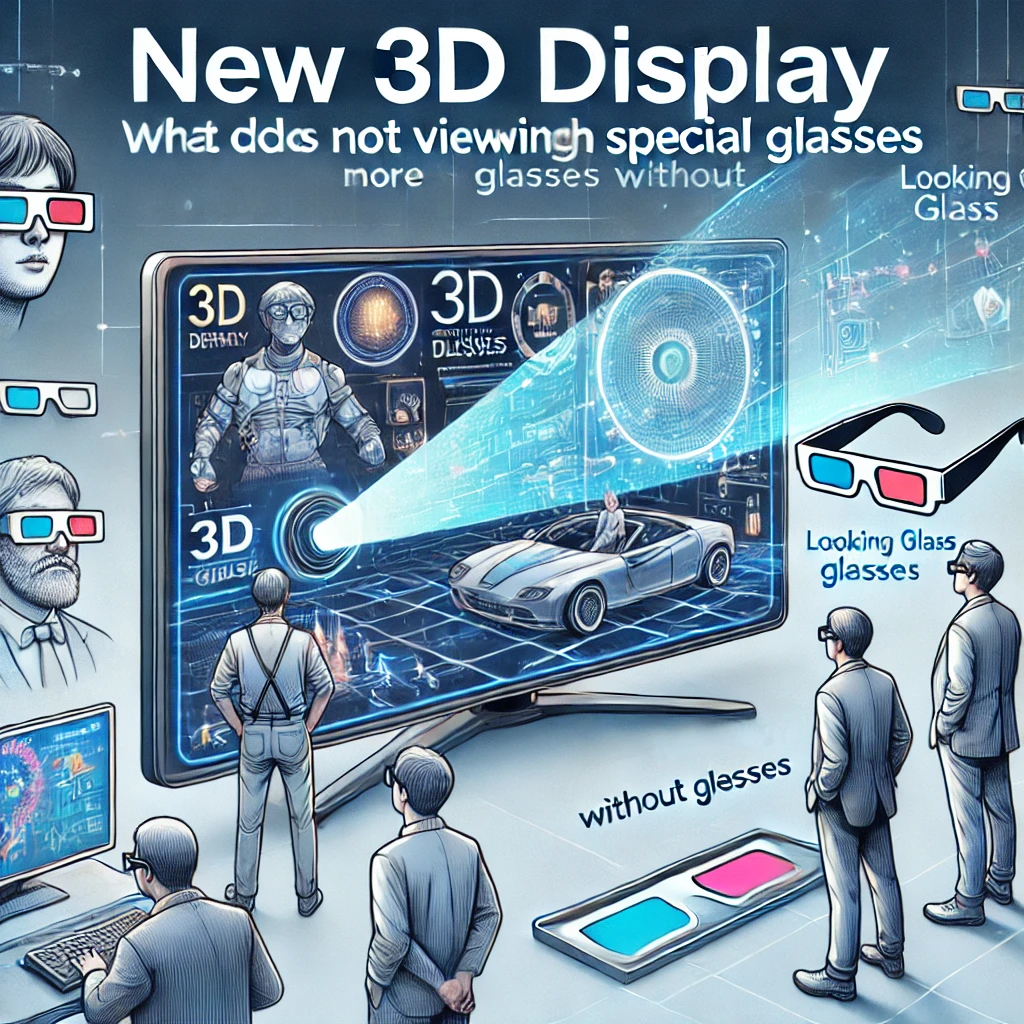 特別な眼鏡不要！Looking Glassが新3Dディスプレイ発表、価格も見直し - innovaTopia - （イノベトピア）