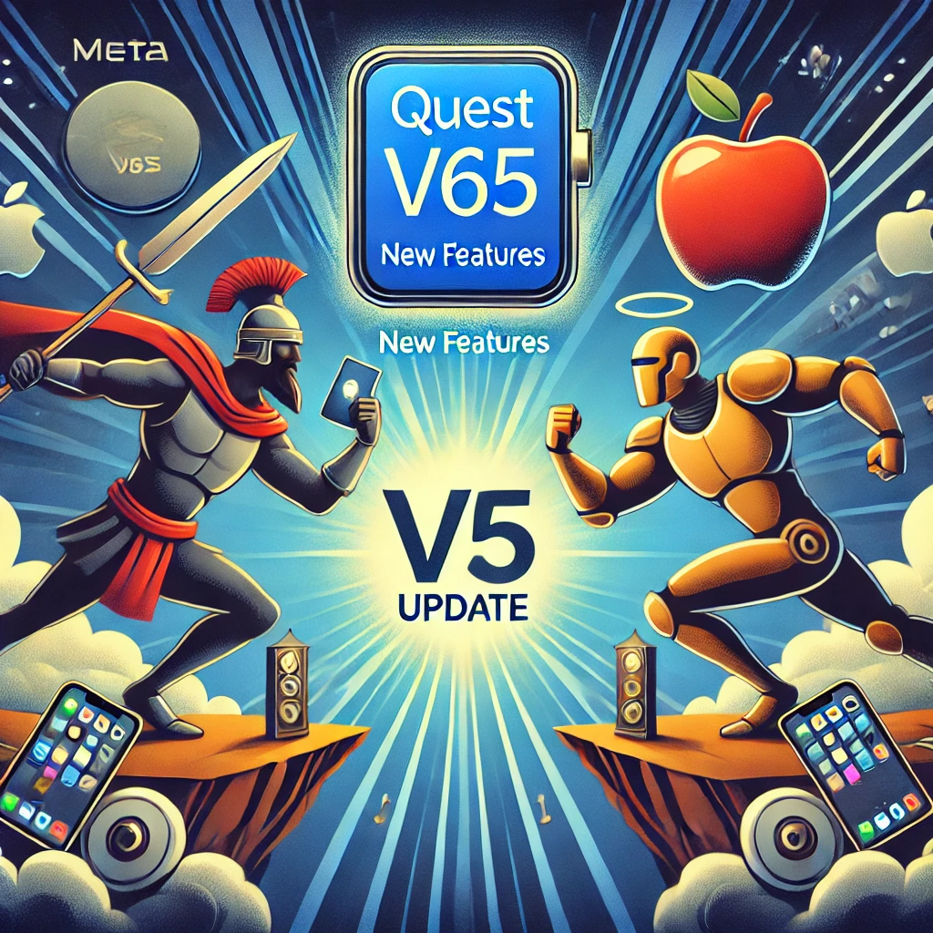 Meta対Apple、Quest v65アップデートで競争激化: 機能強化とユーザー体験向上に注目 - innovaTopia - （イノベトピア）