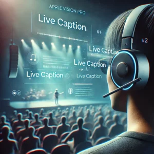 Apple Vision Pro、聴覚障害者向けライブキャプション機能を導入！ - innovaTopia - （イノベトピア）