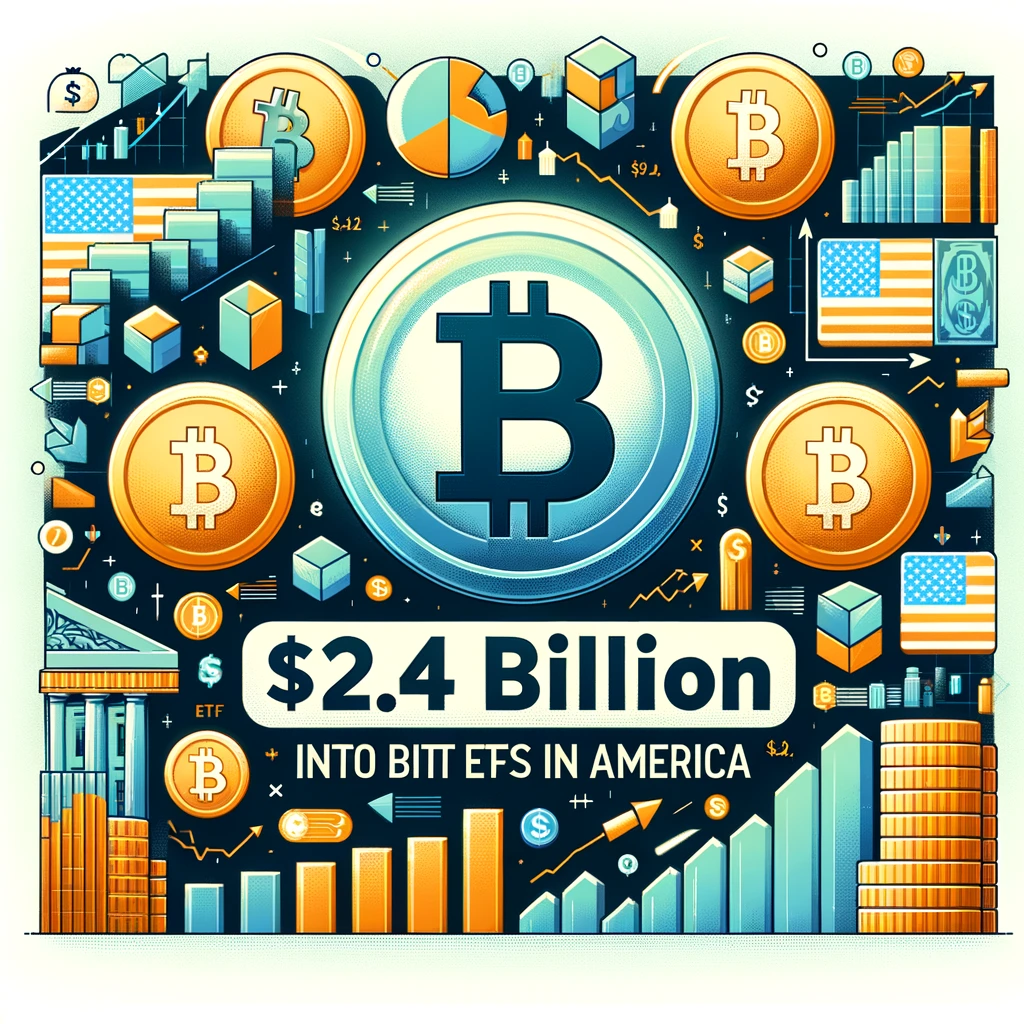 ビットコインETF、アメリカで24億ドルの資金流入を記録 - innovaTopia - （イノベトピア）