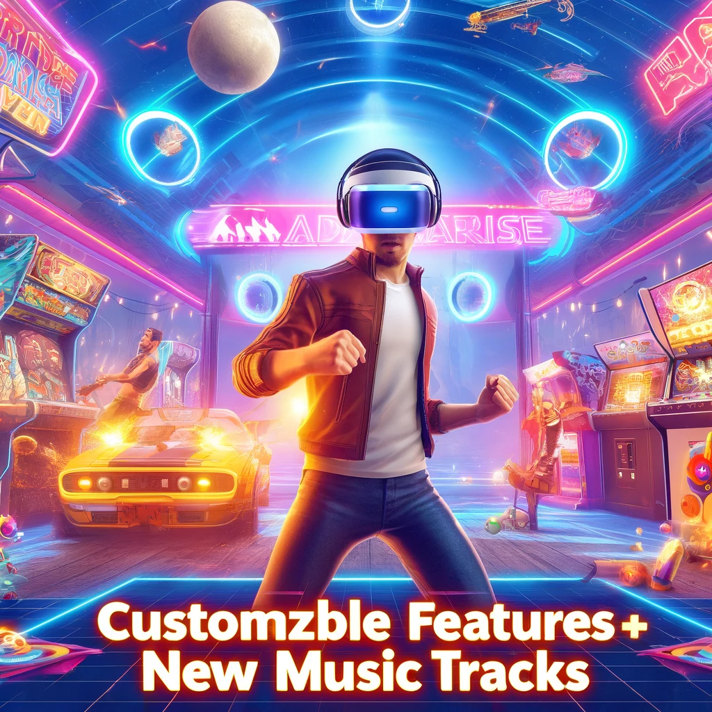 Arcade Paradise VR、カスタマイズ機能と新曲追加でゲーム体験を革新！ - innovaTopia - （イノベトピア）